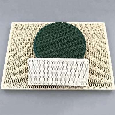 High quality cheap outstanding strength infrared honeycomb ceramic burner plate